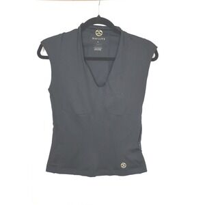 Kinflyte Top Size Medium Black Unity Posture Support Eco Jersey